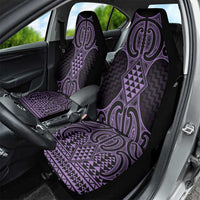 Waiporoporo Maori Ta Moko Poutama Art Car Seat Cover