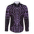 Waiporoporo Maori Ta Moko Poutama Art Family Matching Mermaid Dress and Hawaiian Shirt