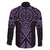Waiporoporo Maori Ta Moko Poutama Art Family Matching Off Shoulder Short Dress and Hawaiian Shirt