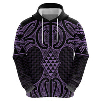 Waiporoporo Maori Ta Moko Poutama Art Hoodie