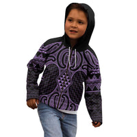 Waiporoporo Maori Ta Moko Poutama Art Kid Hoodie