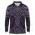 Waiporoporo Maori Ta Moko Poutama Art Long Sleeve Polo Shirt