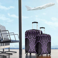 Waiporoporo Maori Ta Moko Poutama Art Luggage Cover
