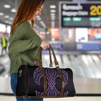 Waiporoporo Maori Ta Moko Poutama Art Travel Bag - Polynesian Pride