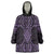 Waiporoporo Maori Ta Moko Poutama Art Wearable Blanket Hoodie