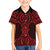 Whero Maori Ta Moko Poutama Art Family Matching Tank Maxi Dress and Hawaiian Shirt