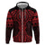 Whero Maori Ta Moko Poutama Art Hoodie