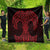 Whero Maori Ta Moko Poutama Art Quilt