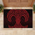 Whero Maori Ta Moko Poutama Art Rubber Doormat
