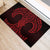 Whero Maori Ta Moko Poutama Art Rubber Doormat