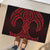 Whero Maori Ta Moko Poutama Art Rubber Doormat
