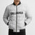 New Zealand Rangatira Custom Bomber Puffer Jacket All White Niho Taniwha Maori Tribal - Polynesian Pride