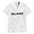 New Zealand Rangatira Custom Family Matching Off Shoulder Short Dress and Hawaiian Shirt All White Niho Taniwha Maori Tribal