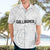 New Zealand Rangatira Custom Hawaiian Shirt All White Niho Taniwha Maori Tribal