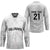 New Zealand Rangatira Custom Hockey Jersey All White Niho Taniwha Maori Tribal - Polynesian Pride