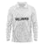 New Zealand Rangatira Custom Long Sleeve Polo Shirt All White Niho Taniwha Maori Tribal