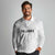 New Zealand Rangatira Custom Long Sleeve Polo Shirt All White Niho Taniwha Maori Tribal
