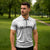 New Zealand Rangatira Custom Zipper Polo Shirt All White Niho Taniwha Maori Tribal - Polynesian Pride