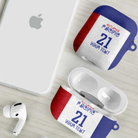 New Zealand Rugby Pacific Personalised AirPods Case Maori Style Tribal Tapa Pattern - Polynesian Pride