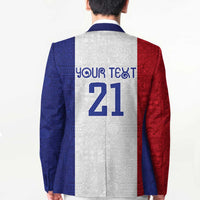 New Zealand Rugby Pacific Personalised Blazer Maori Style Tribal Tapa Pattern - Polynesian Pride