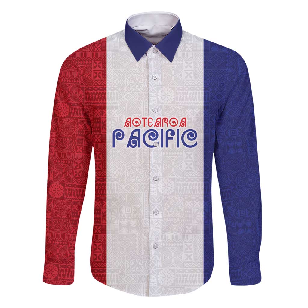 New Zealand Rugby Pacific Personalised Family Matching Short Sleeve Bodycon Dress and Hawaiian Shirt Maori Style Tribal Tapa Pattern