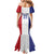 New Zealand Rugby Pacific Personalised Mermaid Dress Maori Style Tribal Tapa Pattern