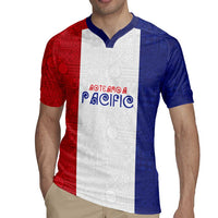 New Zealand Rugby Pacific Personalised Rugby Jersey Maori Style Tribal Tapa Pattern