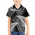 New Zealand Rugby Pacific Personalised Family Matching Summer Maxi Dress and Hawaiian Shirt All Black Maori Pasifika Fern Pattern