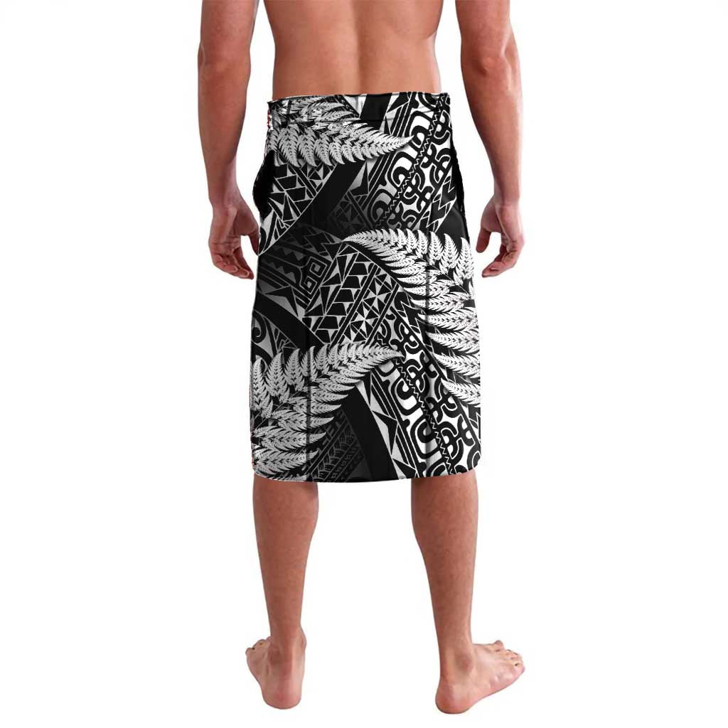 New Zealand Rugby Pacific Personalised Lavalava All Black Maori Pasifika Fern Pattern