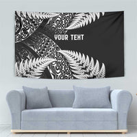 New Zealand Rugby Pacific Personalised Tapestry All Black Maori Pasifika Fern Pattern