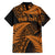 New Zealand Rugby Pacific Personalised Family Matching Summer Maxi Dress and Hawaiian Shirt All Gold Maori Pasifika Fern Pattern