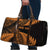 New Zealand Rugby Pacific Personalised Travel Bag All Gold Maori Pasifika Fern Pattern - Polynesian Pride