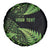 New Zealand Rugby Pacific Personalised Spare Tire Cover All Lime Maori Pasifika Fern Pattern