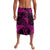 New Zealand Rugby Pacific Personalised Lavalava All Pink Maori Pasifika Fern Pattern