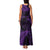 New Zealand Rugby Pacific Personalised Family Matching Tank Maxi Dress and Hawaiian Shirt All Purple Maori Pasifika Fern Pattern