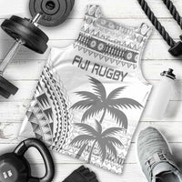 Custom Fiji Rugby Men Tank Top Polynesian Fijian Masi Palm Tree LT9 - Polynesian Pride