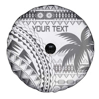 Custom Fiji Rugby Spare Tire Cover Polynesian Fijian Masi Palm Tree LT9 - Polynesian Pride
