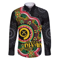 Vanuatu Personalised Family Matching Off Shoulder Short Dress and Hawaiian Shirt Aboriginal Dot Paitnting - Polynesian Pride