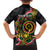 Vanuatu Personalised Family Matching Summer Maxi Dress and Hawaiian Shirt Aboriginal Dot Paitnting - Polynesian Pride