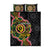 Vanuatu Personalised Quilt Bed Set Aboriginal Dot Paitnting - Polynesian Pride
