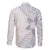 Lotu Tamaiti White Sunday Family Matching Mermaid Dress and Hawaiian Shirt Pacific Plumeria Flowers - White Version