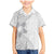 Lotu Tamaiti White Sunday Family Matching Mermaid Dress and Hawaiian Shirt Pacific Plumeria Flowers - White Version