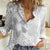 Lotu Tamaiti White Sunday Women Casual Shirt Pacific Plumeria Flowers - White Version