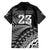 Custom Fiji New Zealand Rugby Family Matching Off The Shoulder Long Sleeve Dress and Hawaiian Shirt Cibi Dance with Black Fern