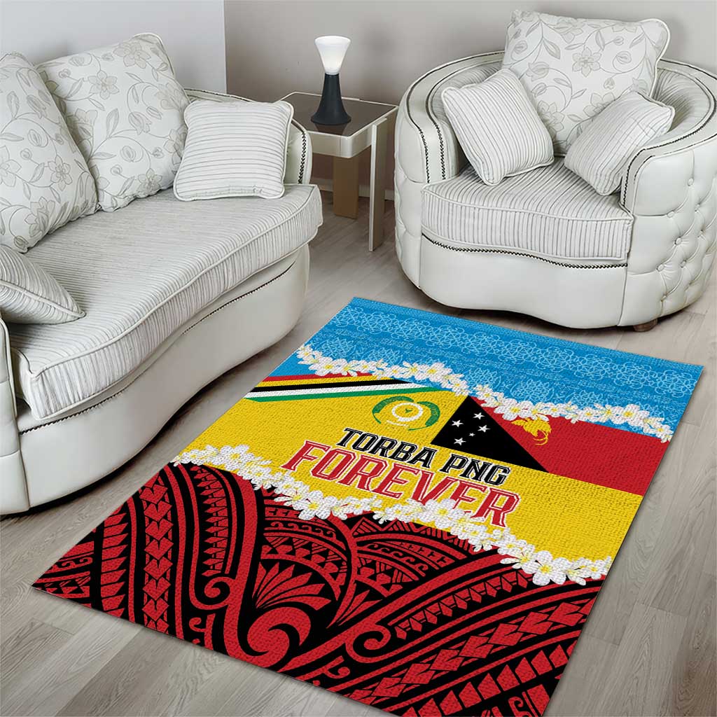 Torba PNG Forever Area Rug Polynesian Sand Art - Polynesian Pride