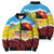 Personalised Torba PNG Forever Bomber Puffer Jacket Polynesian Sand Art - Polynesian Pride