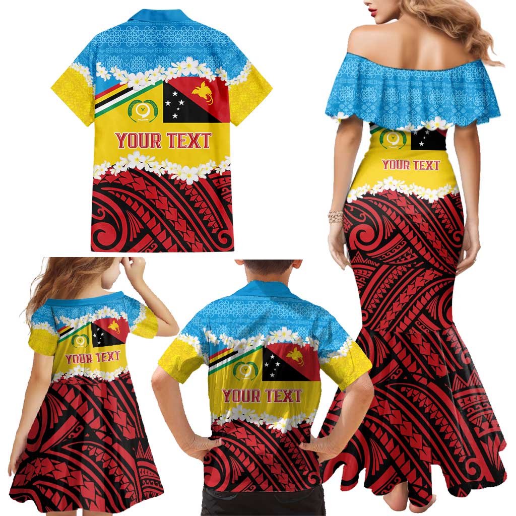 Personalised Torba PNG Forever Family Matching Mermaid Dress and Hawaiian Shirt Polynesian Sand Art - Polynesian Pride