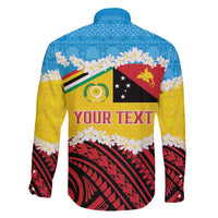 Personalised Torba PNG Forever Family Matching Off Shoulder Short Dress and Hawaiian Shirt Polynesian Sand Art - Polynesian Pride