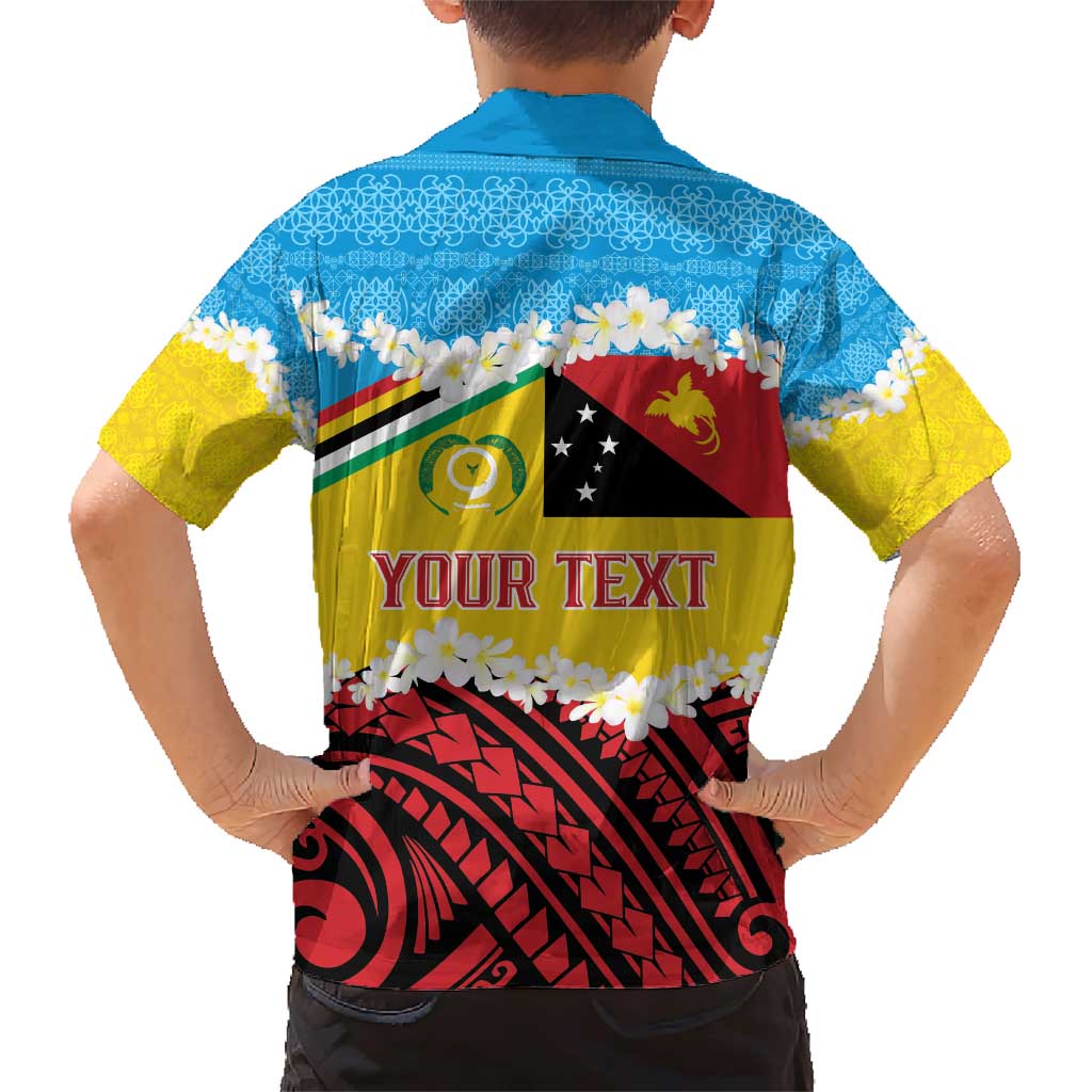 Personalised Torba PNG Forever Family Matching Short Sleeve Bodycon Dress and Hawaiian Shirt Polynesian Sand Art - Polynesian Pride