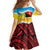 Personalised Torba PNG Forever Family Matching Summer Maxi Dress and Hawaiian Shirt Polynesian Sand Art - Polynesian Pride